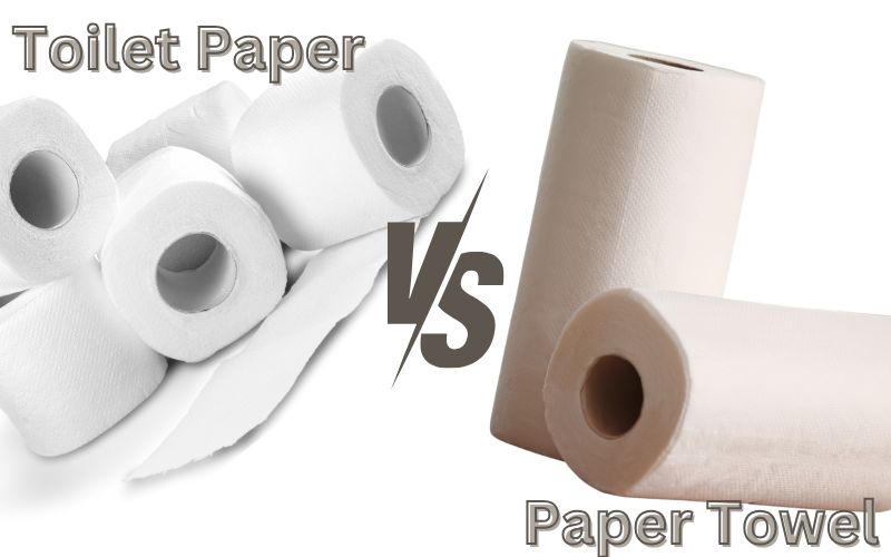 toilet paper vs paper towel